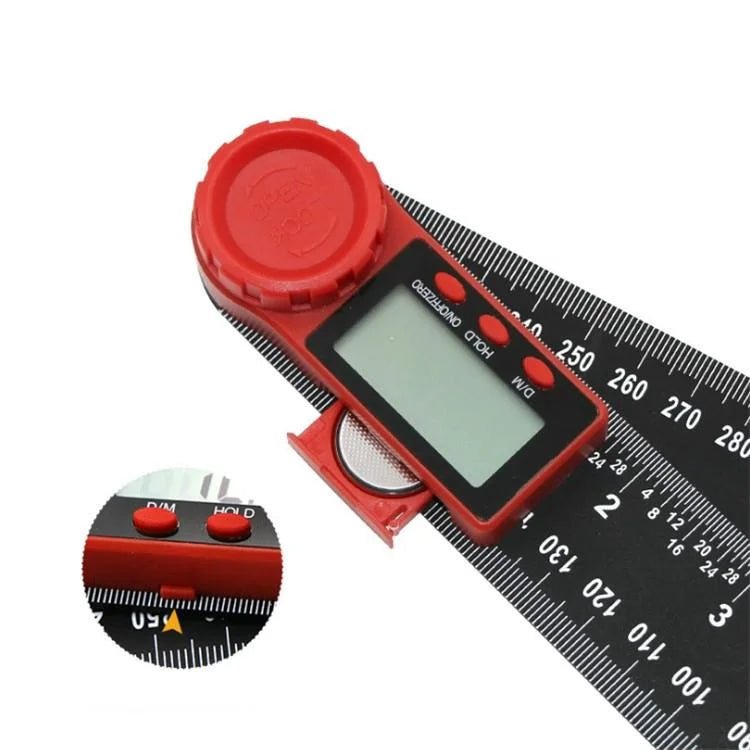 Digital Angle Protractor - 2-in-1 Compact Design - 300Mm