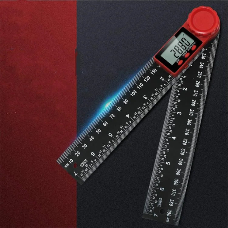 Digital Angle Protractor - 2-in-1 Compact Design - 300Mm