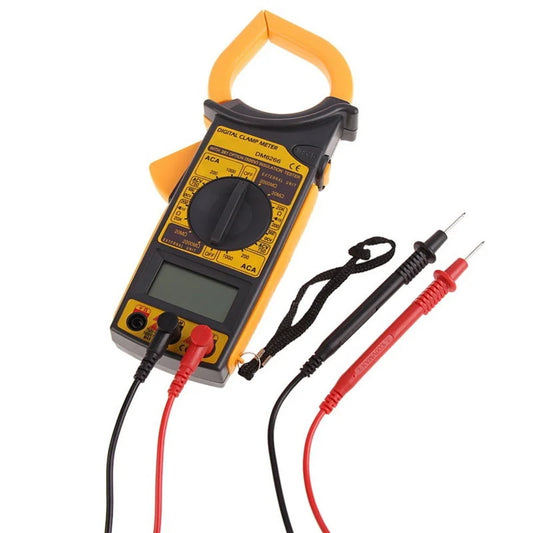 Digital Clamp Meter AC/DC Voltage Resistance Frequency