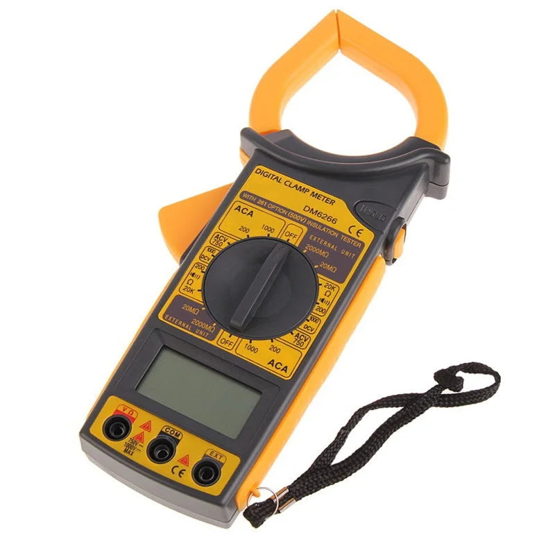 Digital Clamp Meter AC/DC Voltage Resistance Frequency