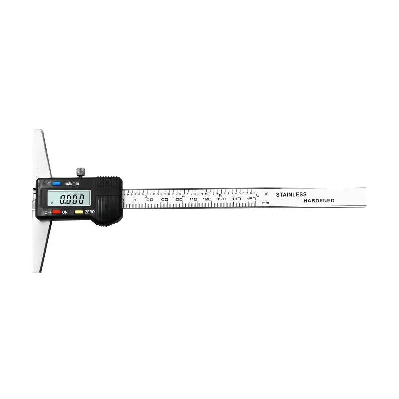 Digital Depth Gauge Caliper - 0-150mm Measurement - Tools >