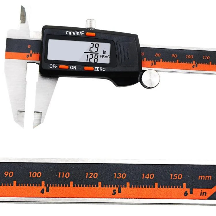 Digital Display Vernier Caliper - 0-150mm Stainless Steel