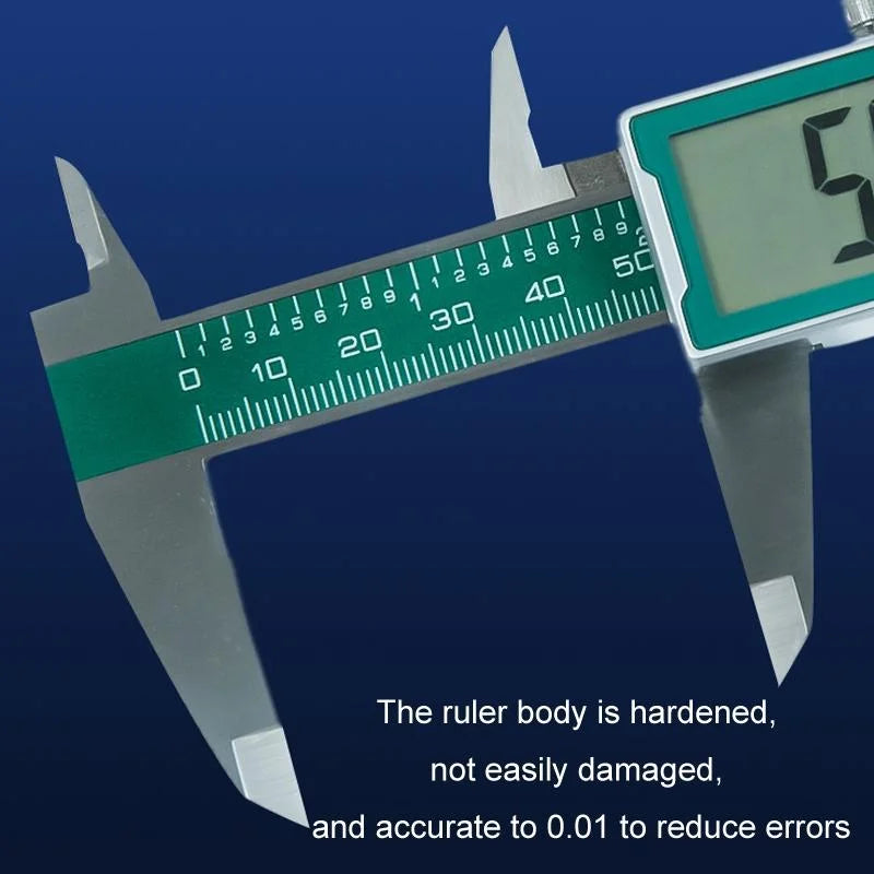 Digital Display Vernier Caliper - 0-150mm Stainless Steel