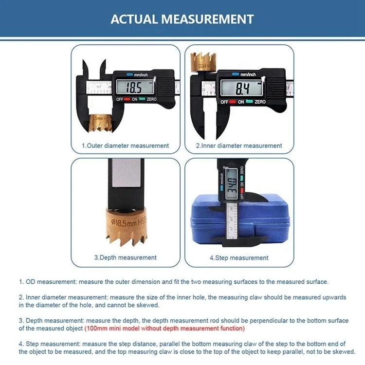 Digital Display Vernier Caliper - Plastic Fiber - Tools >