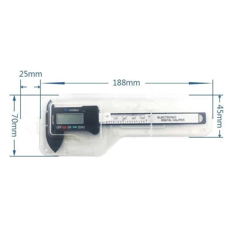 Digital Display Vernier Caliper - Plastic Fiber - Tools >