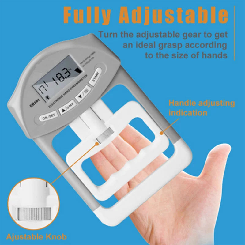 Digital Dynamometer Hand Grip Strength Muscle Tester