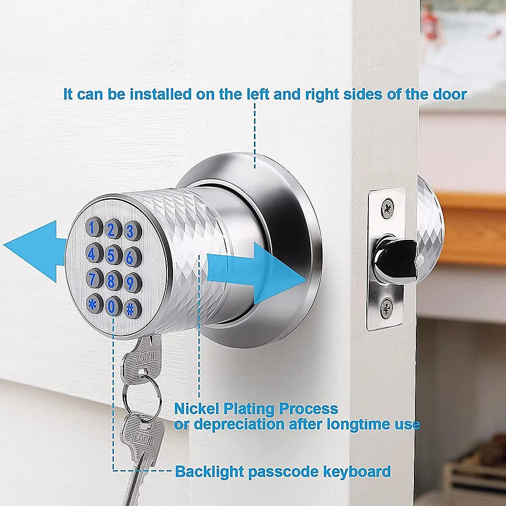 Digital Electronic Code Door Lock Keyless Entry Keypad
