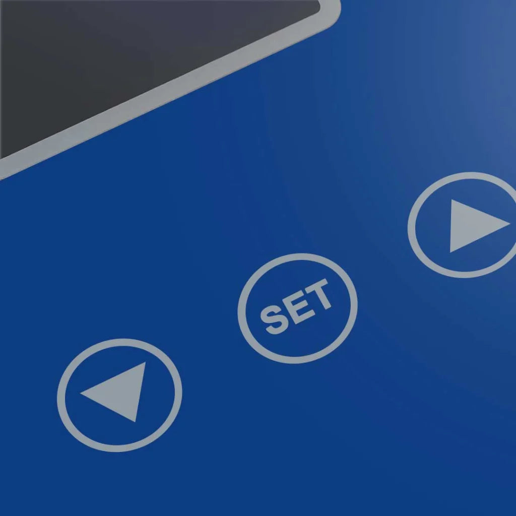 Digital Electronic LCD Bathroom Body Fat Scale Weighing Scales Monitor - Black/Blue - Premium