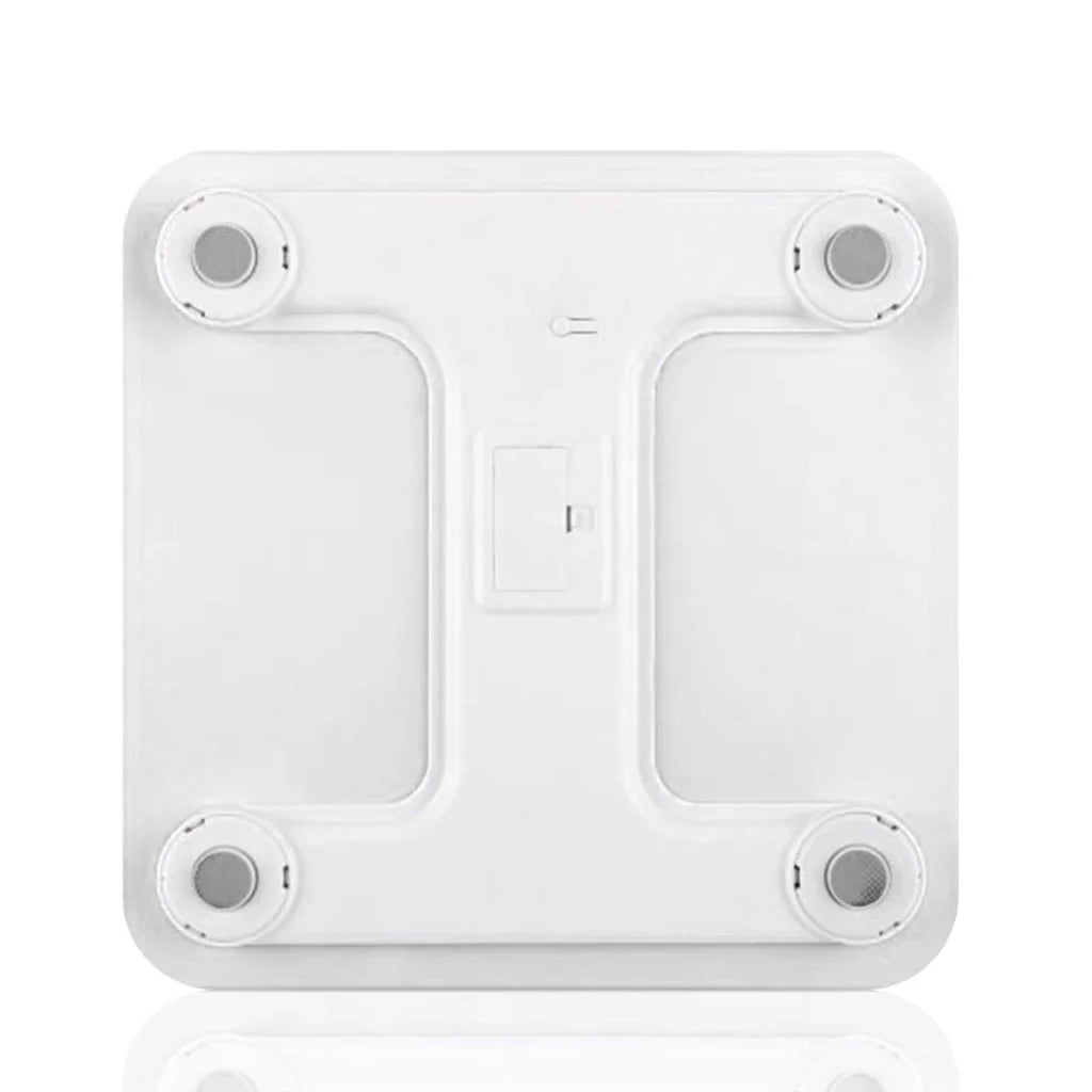 Digital Fitness Weight Scale 180kg Bathroom Gym Body Glass LCD Electronic - White - Premium
