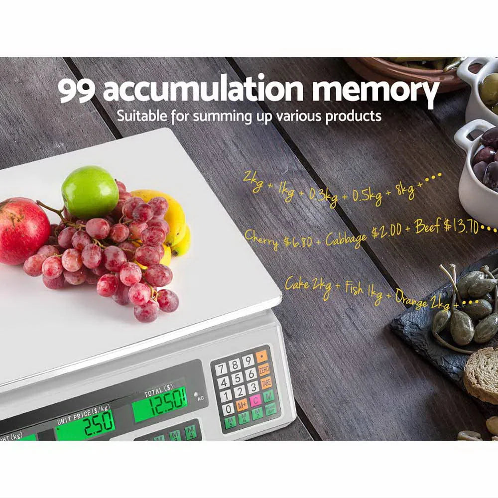 Digital Kitchen Scale 40KG Electronic Scales Shop Market