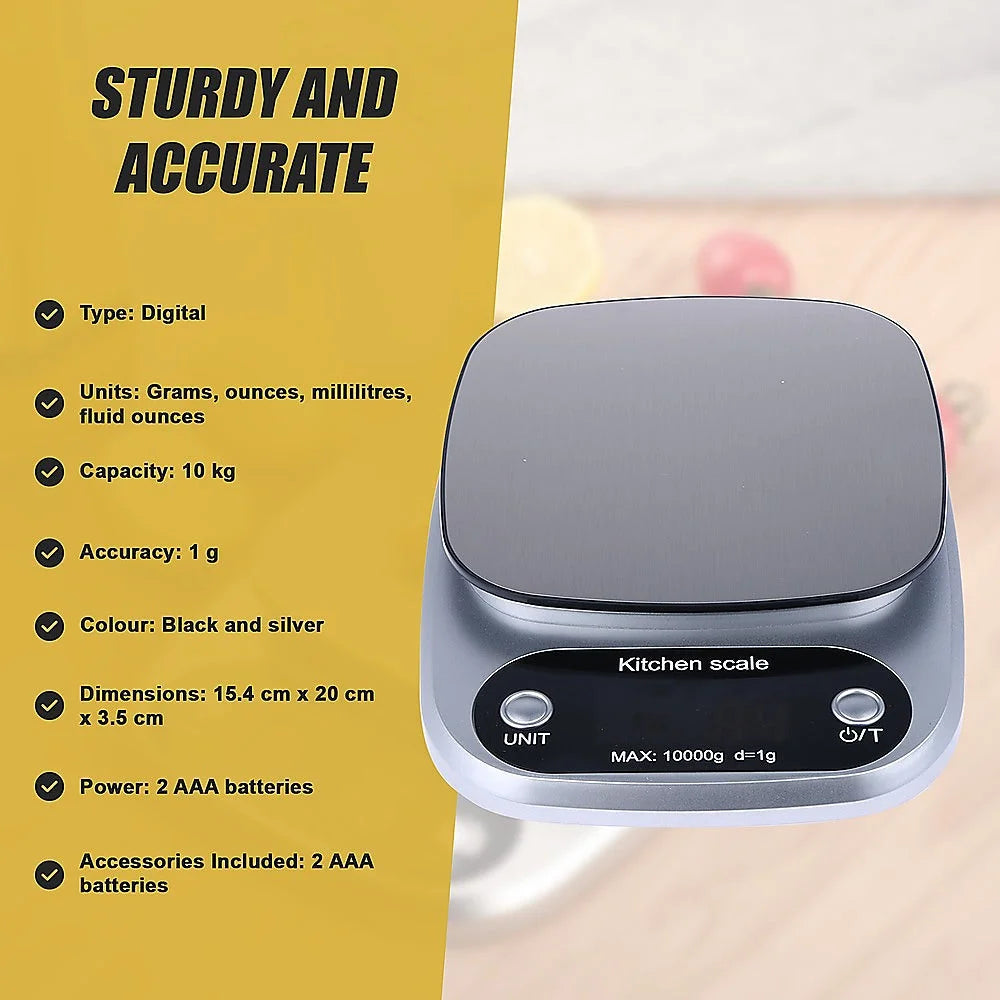 Digital Kitchen Scale Postal LCD Electronic Weight Scales