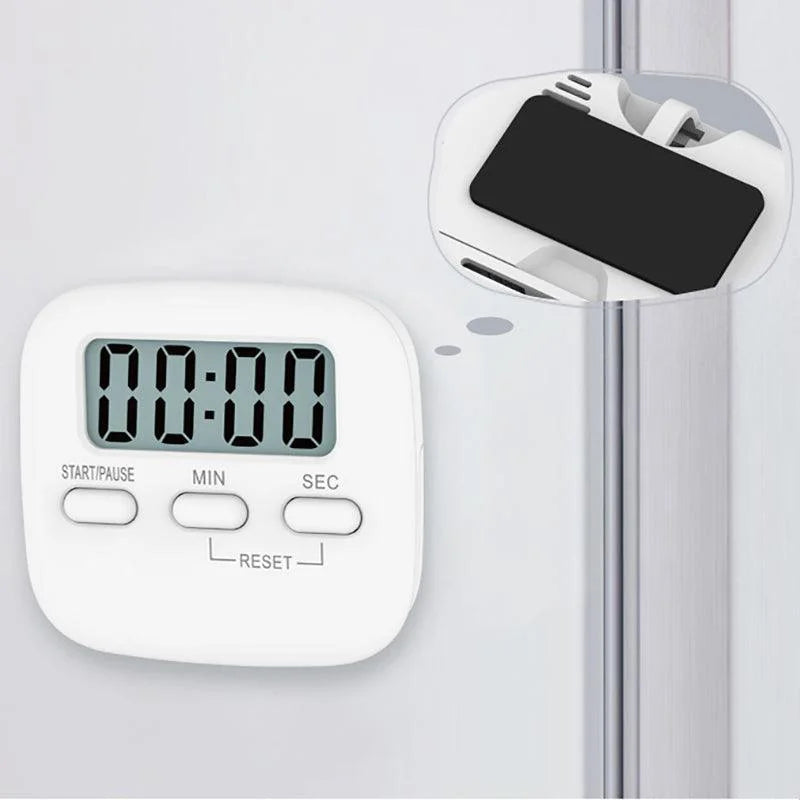 Digital Kitchen Timer 99 Minute Countdown Clock With LCD