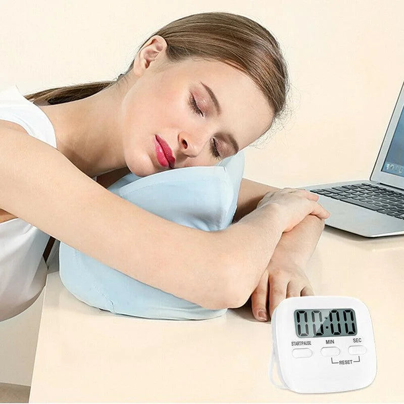 Digital Kitchen Timer 99 Minute Countdown Clock With LCD