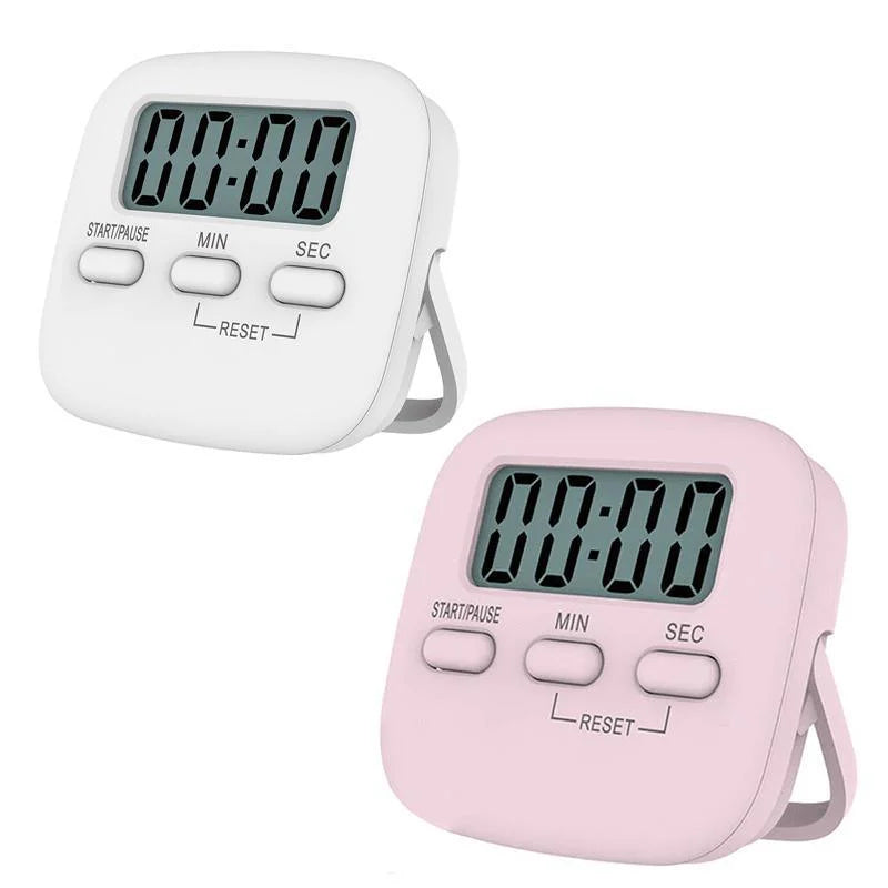 Digital Kitchen Timer 99 Minute Countdown Clock With LCD