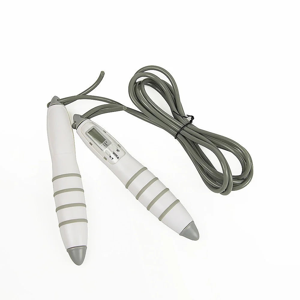 Digital LCD Skipping Jump Rope - Grey