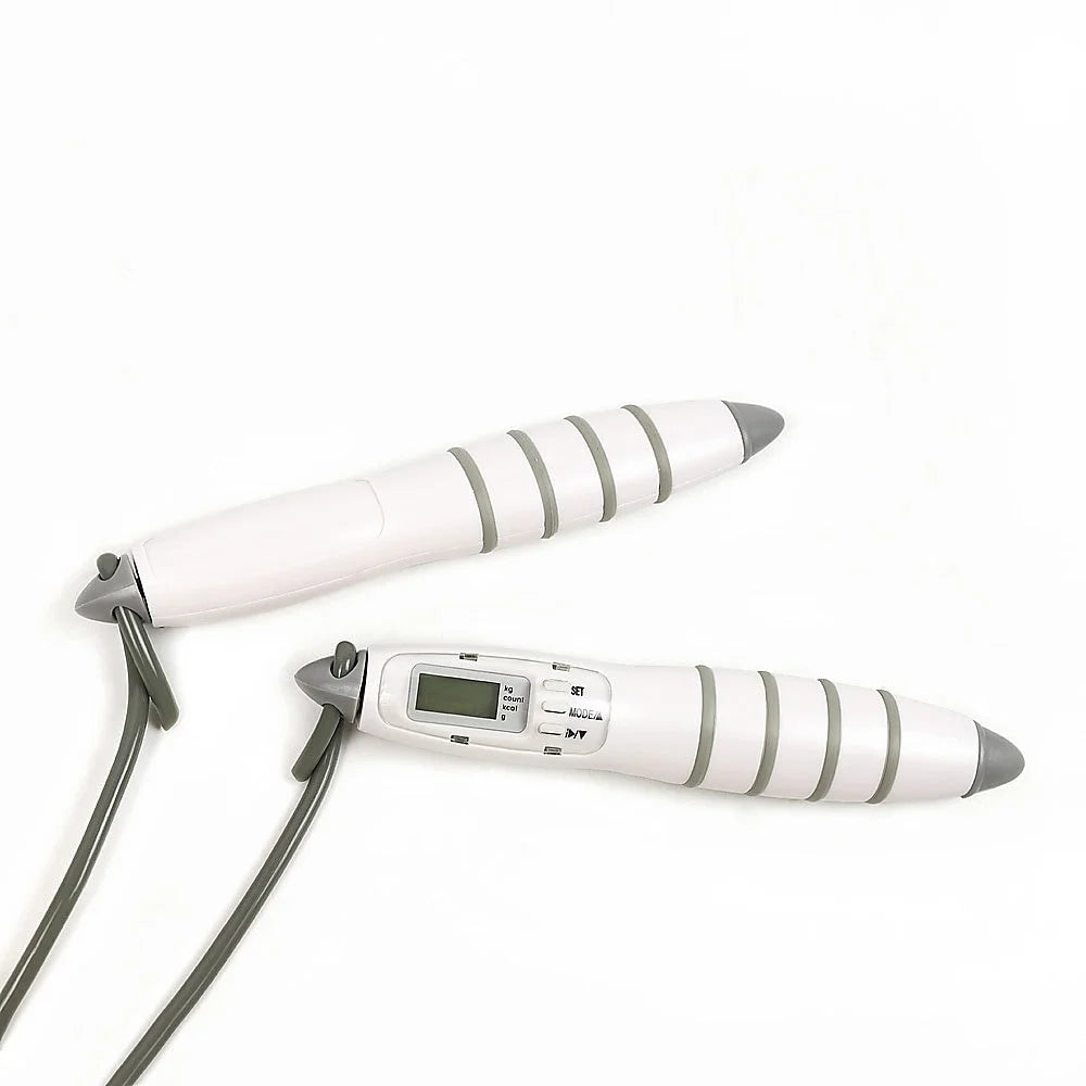 Digital LCD Skipping Jump Rope - Grey