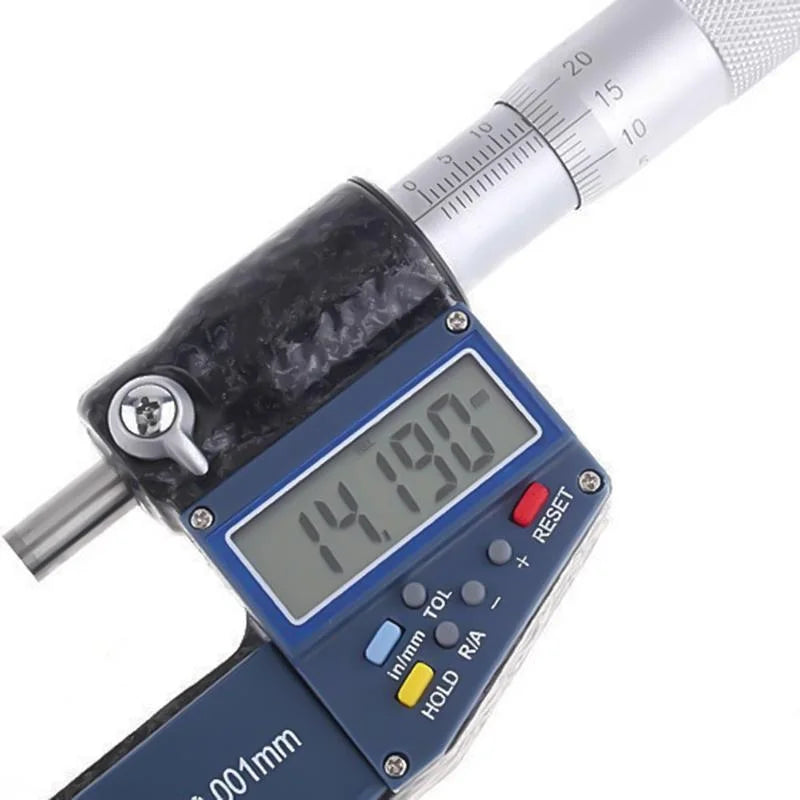 Digital Micrometer - 0.001mm Resolution 50-75mm Range