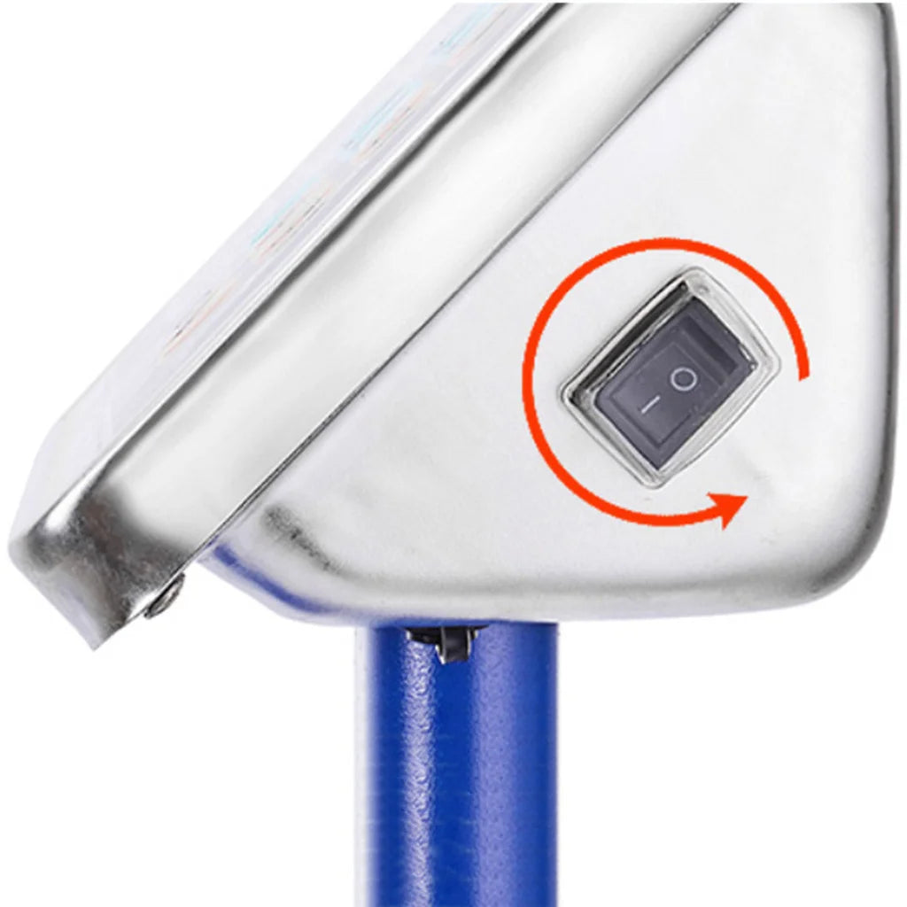 Digital Platform Scale Set Premium 4X 150kg Electronic Computing Shop Postal Weight - Blue