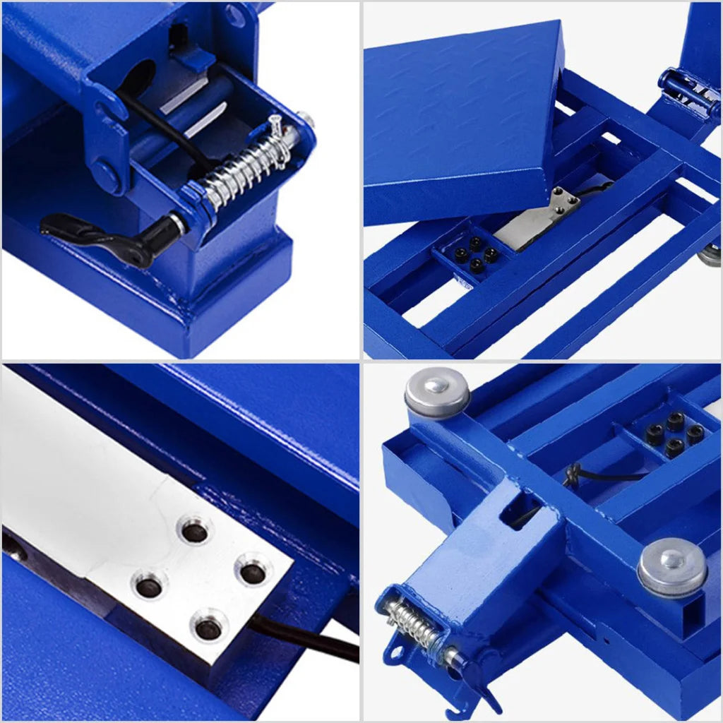 Digital Platform Scale Set Premium 4X 150kg Electronic Computing Shop Postal Weight - Blue
