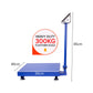 Digital Platform Scale Set Premium 4X 300kg Electronic Computing Shop Postal Weight - Blue