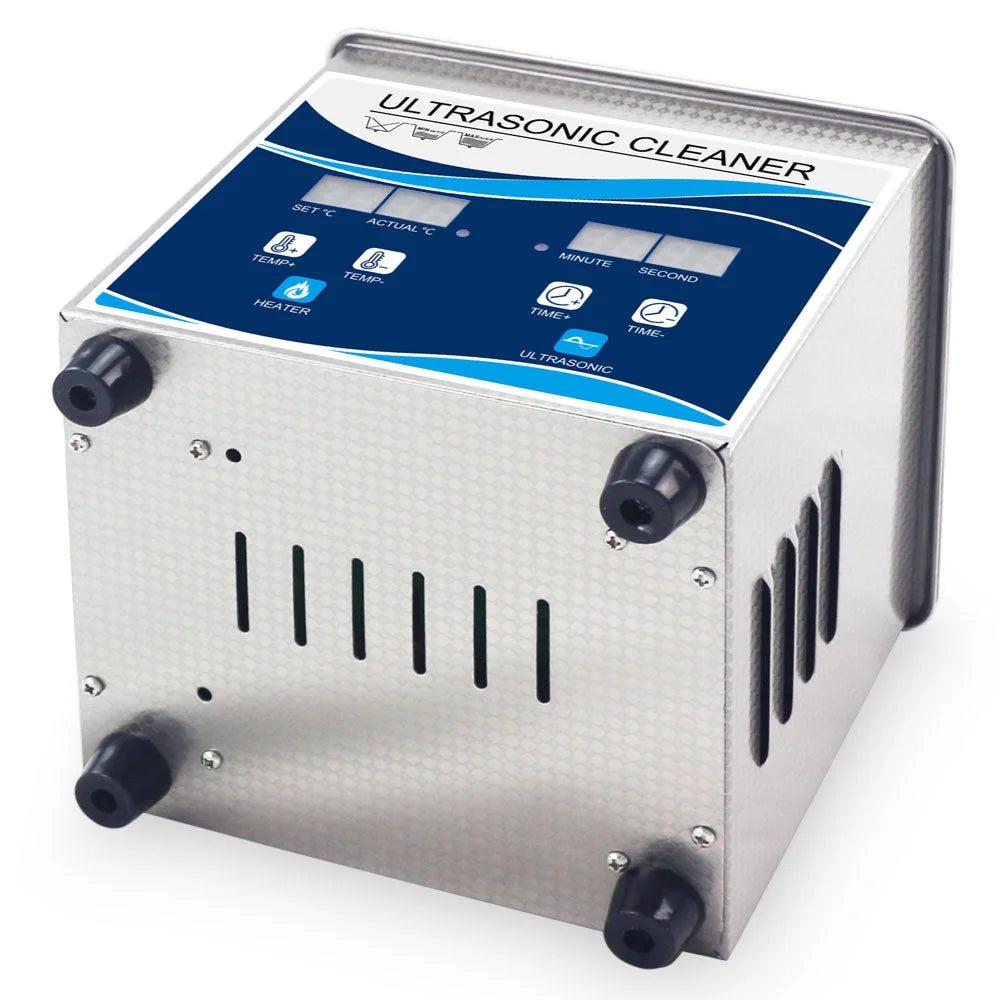 Digital Ultrasonic Cleaner 1.3L Jewelry Ultra Sonic Bath