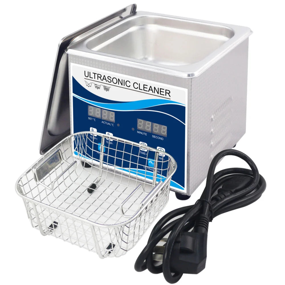 Digital Ultrasonic Cleaner 1 3L Jewelry Ultra Sonic Bath