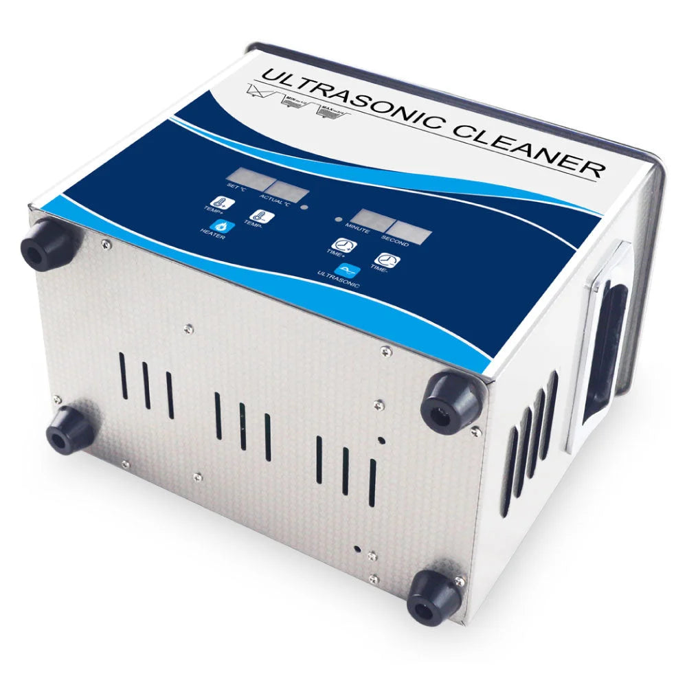 Digital Ultrasonic Cleaner 3.2L Jewelry Ultra Sonic Bath Degas Parts Cleaning