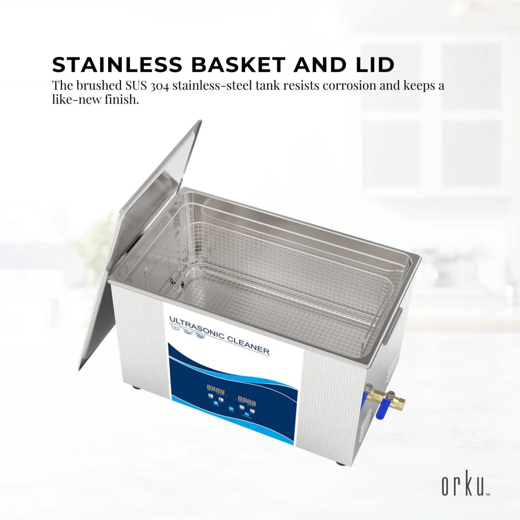 Digital Ultrasonic Cleaner 30L Jewelry Ultra Sonic Bath