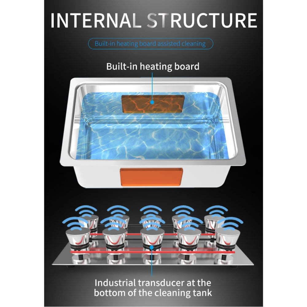 Digital Ultrasonic Cleaner 4.5L Ultra Sonic Bath Jewellery