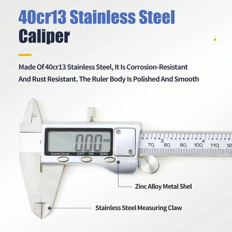 Digital Vernier Caliper - 0-150mm Lcd Display - Tools >