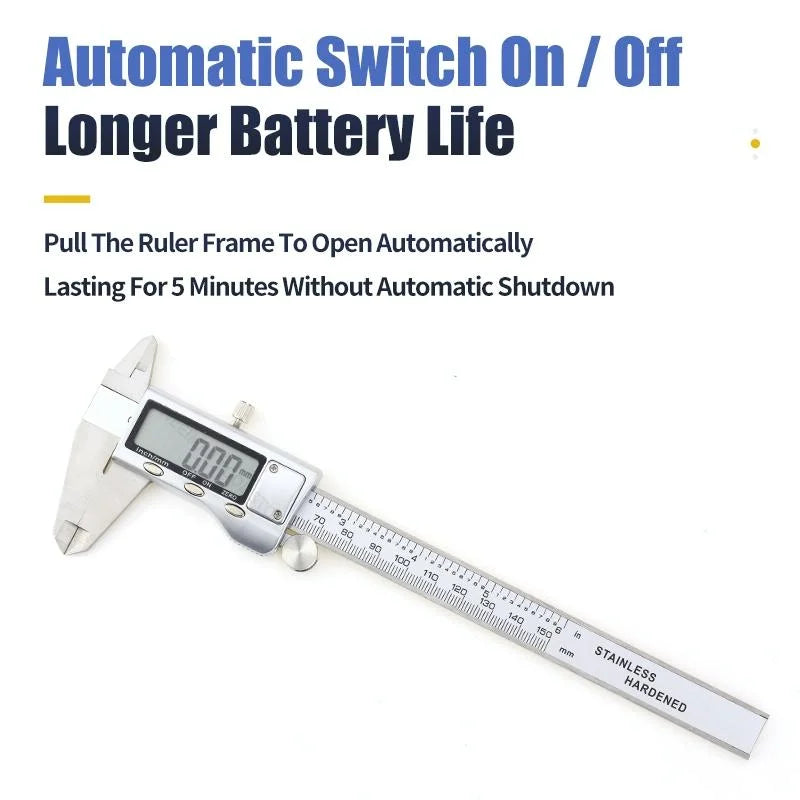 Digital Vernier Caliper - 0-150mm Lcd Display - Tools >