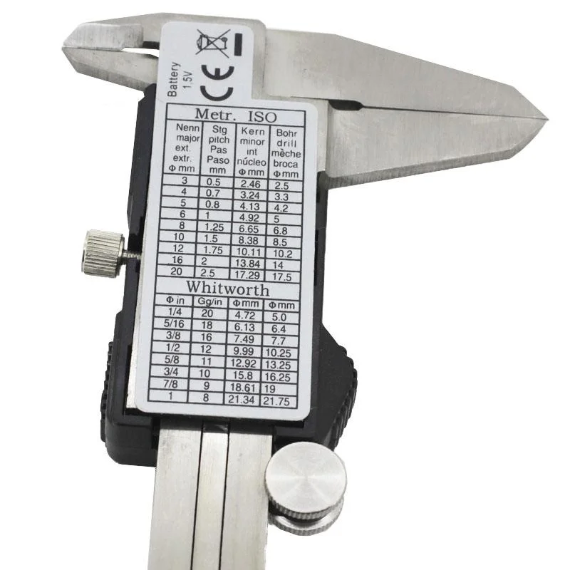 Digital Vernier Caliper / Micrometer - Lcd Display - Tools