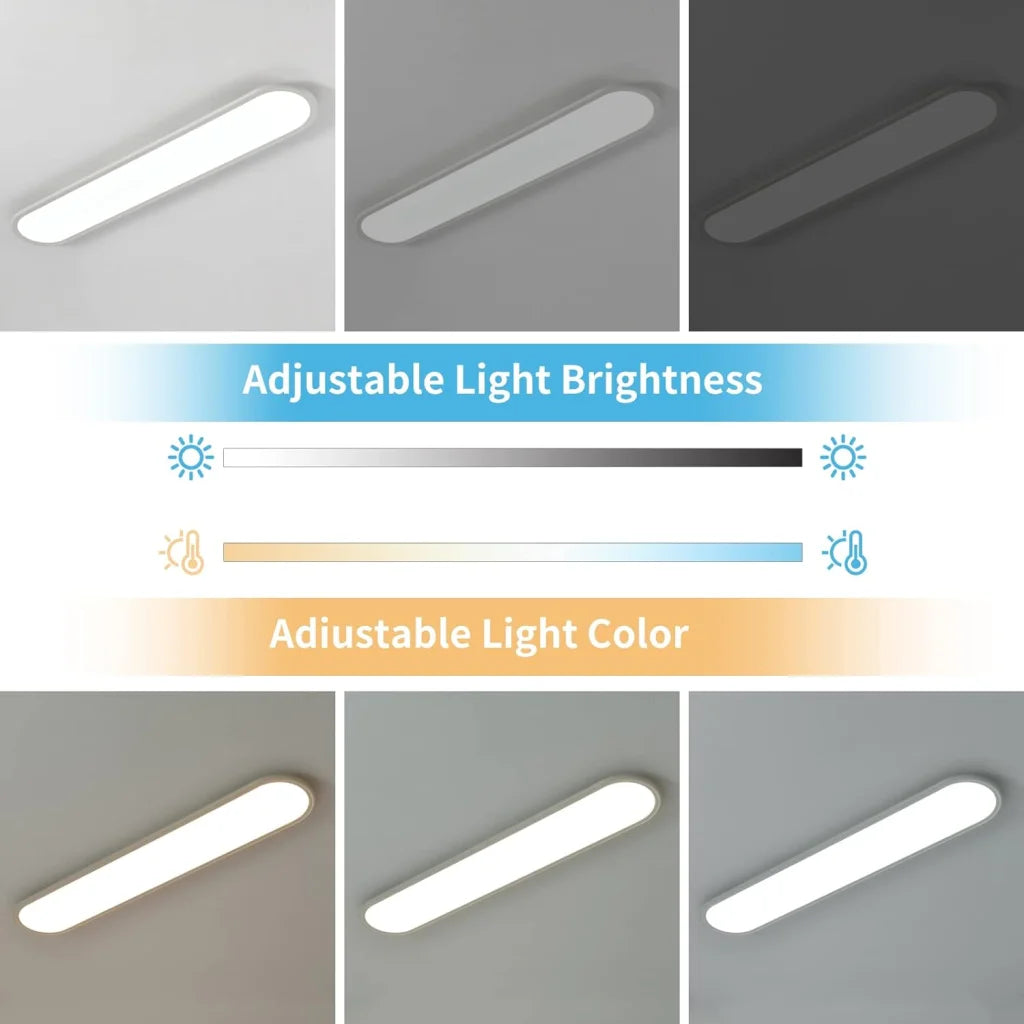 Dimmable LED Ceiling Light - 48W White - Home & Garden