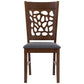 Dining Chair Asbel Timber - Set of 2 - Cocoa - Furniture