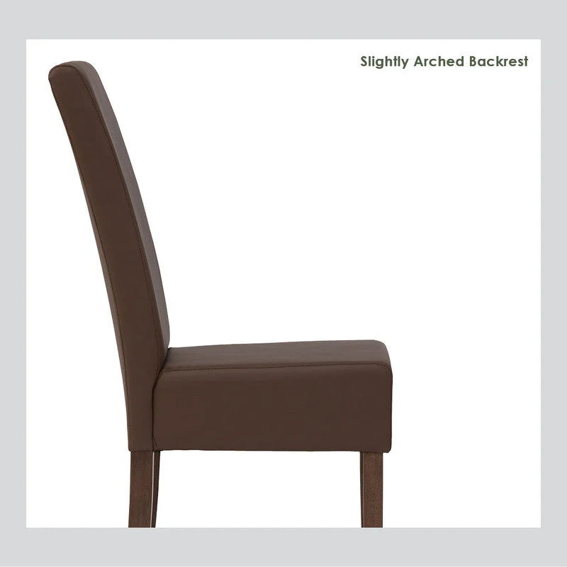 Dining Chair Mesi - Set of 2 - Natural Legs Blue Challis