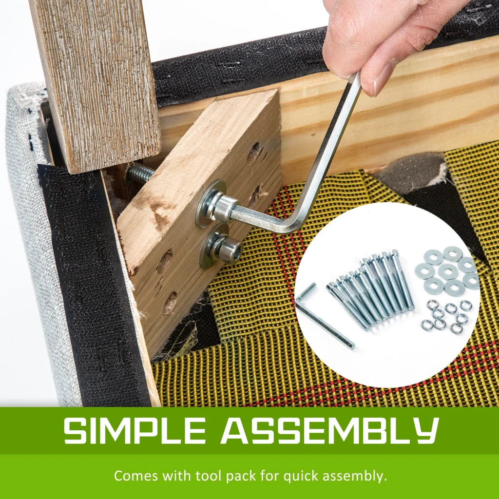 Dining Chair Set of 4 Grey French Provincial Amour Oak Leg