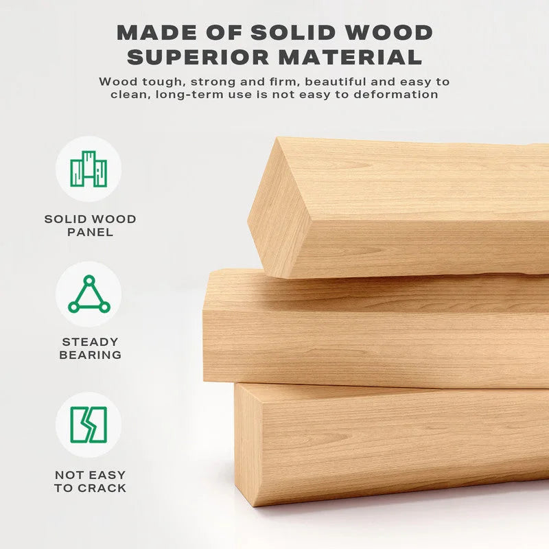 Dining Table 1.4M Solid Wood Square Kitchen Furniture