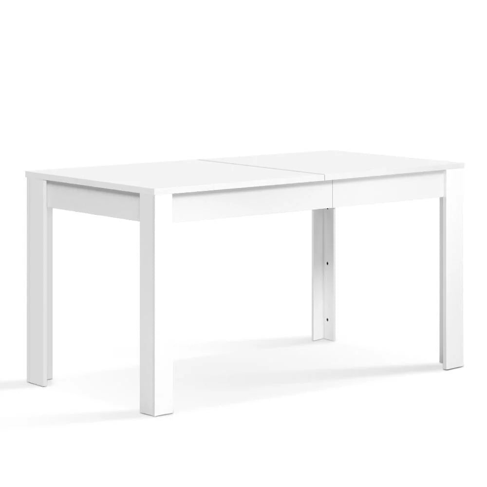 Dining Table 4 Seater Wooden Kitchen Tables White 120cm