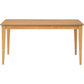 Dining Table Allergo Timber - 150cm - Natural - Furniture