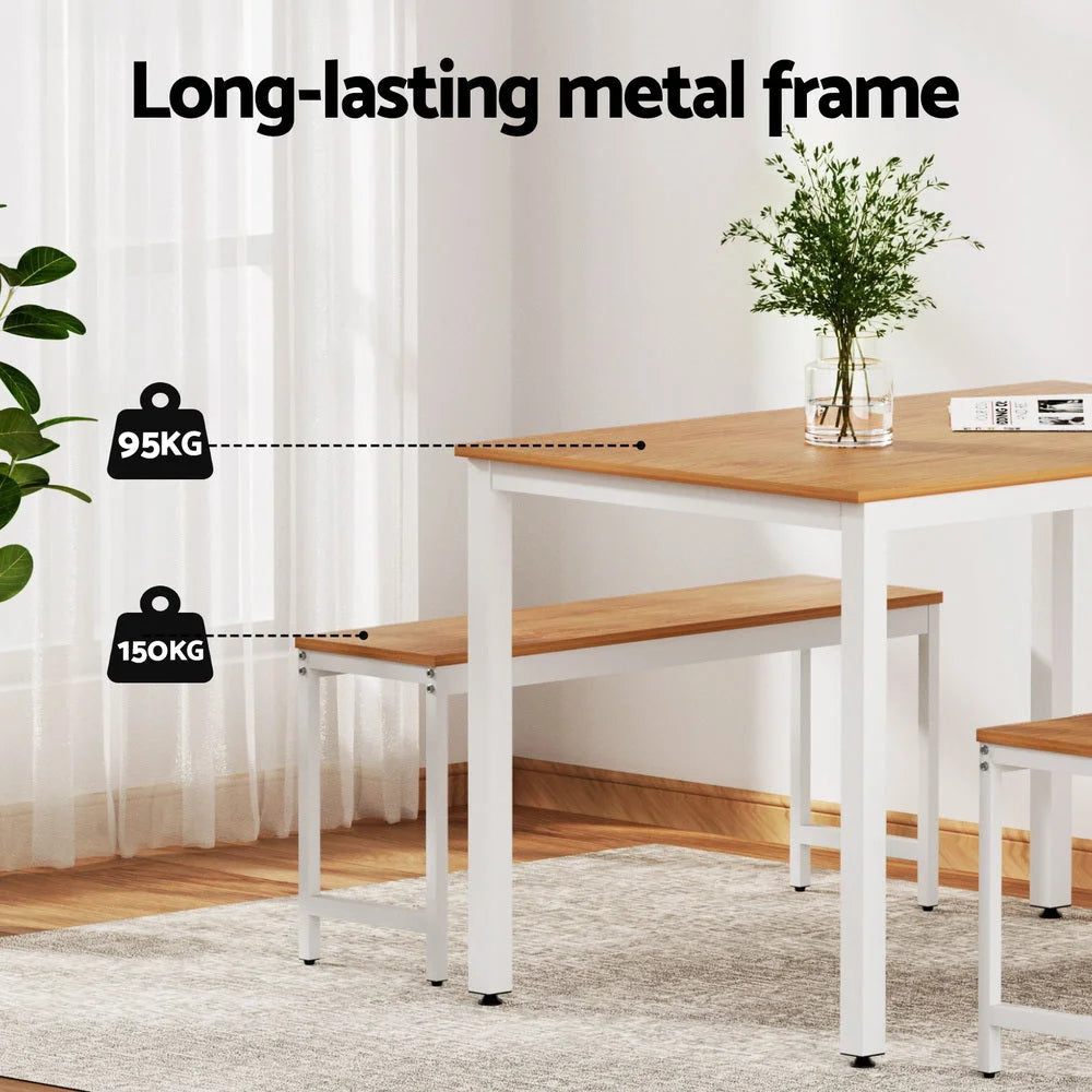 Dining table with chairs desk bench sets kitchen