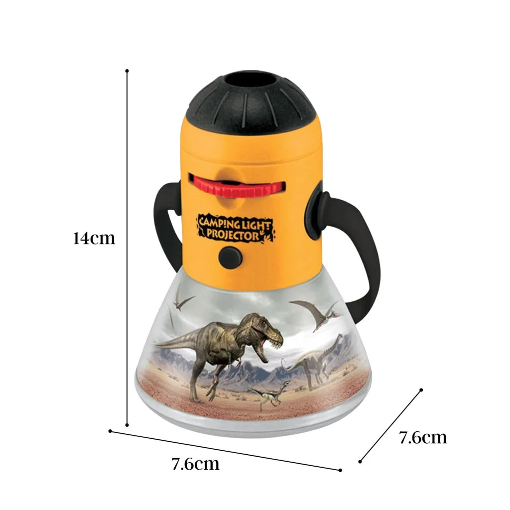 Dinosaur Mini Night Light Camping Projector - Lantern Torch