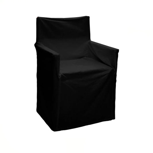Director Chair Cover Rans 100% Cotton - Plain Black