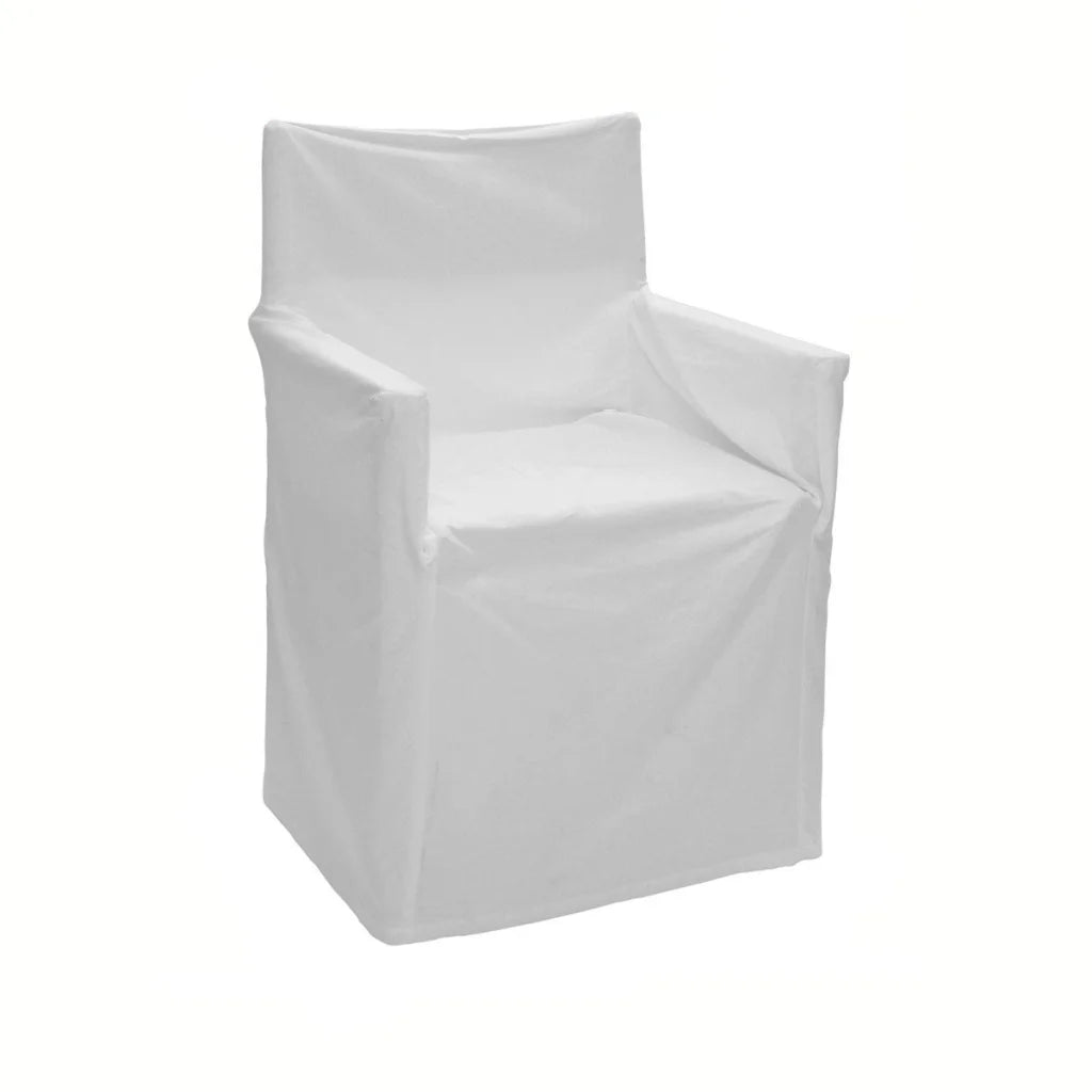 Director Chair Cover Rans 100% Cotton - Plain White