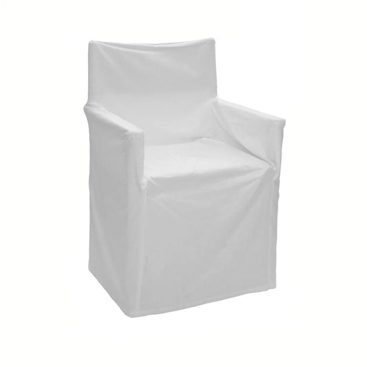 Director Chair Cover Rans 100% Cotton - Plain White