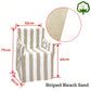 Director Chair Cover Rans 100% Cotton - Striped Bleach Sand