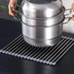 Dish Drying Rack Kitchen Roll-Up Foldable Over Sink