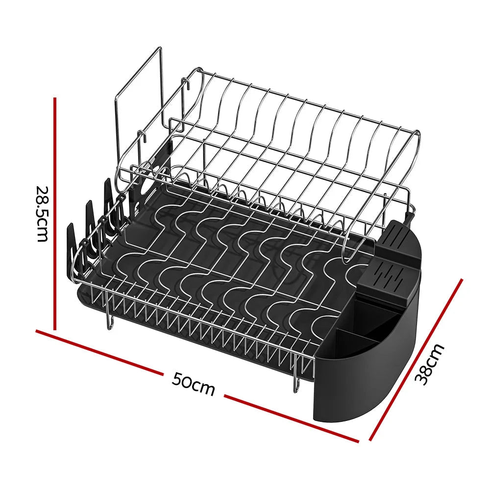 Storage rack with cefito dish drying drainer cup
