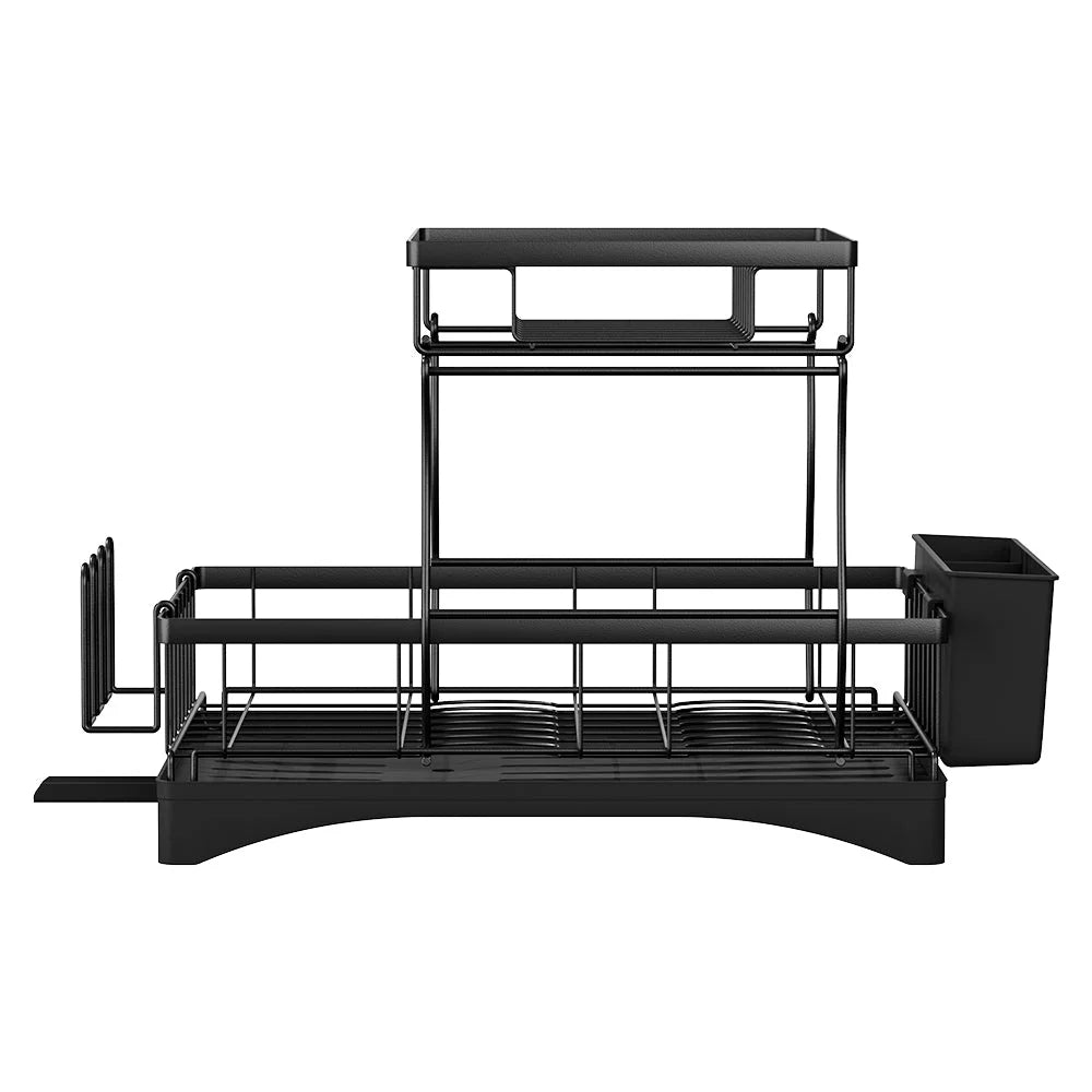 Dish Rack Expandable Drying Drainer Cutlery