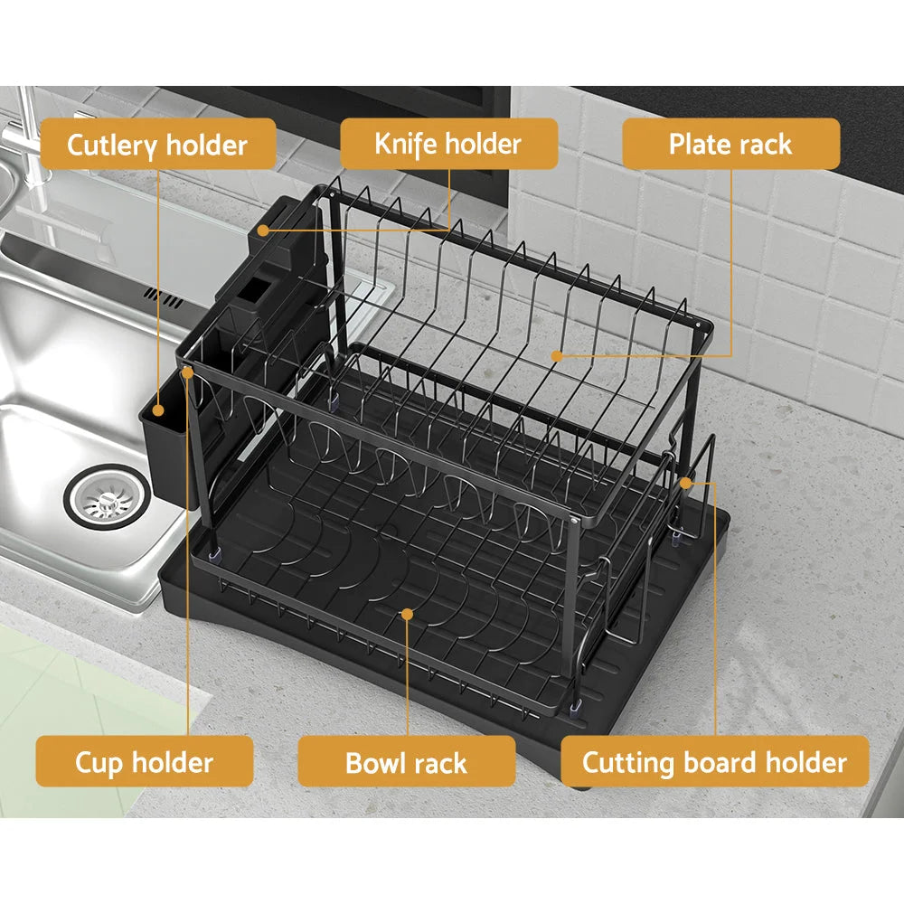 Tier storage rack with surface detail shown