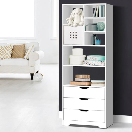 Display Drawer Shelf - White - Living Room